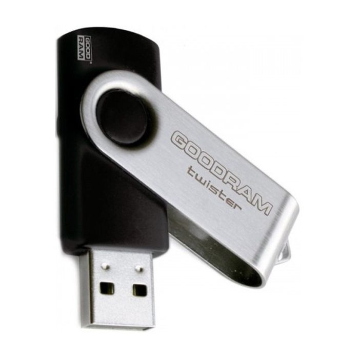 USB флеш накопитель Goodram 4GB Twister Black USB 2.0 (UTS2-0040K0R11) изображение 2