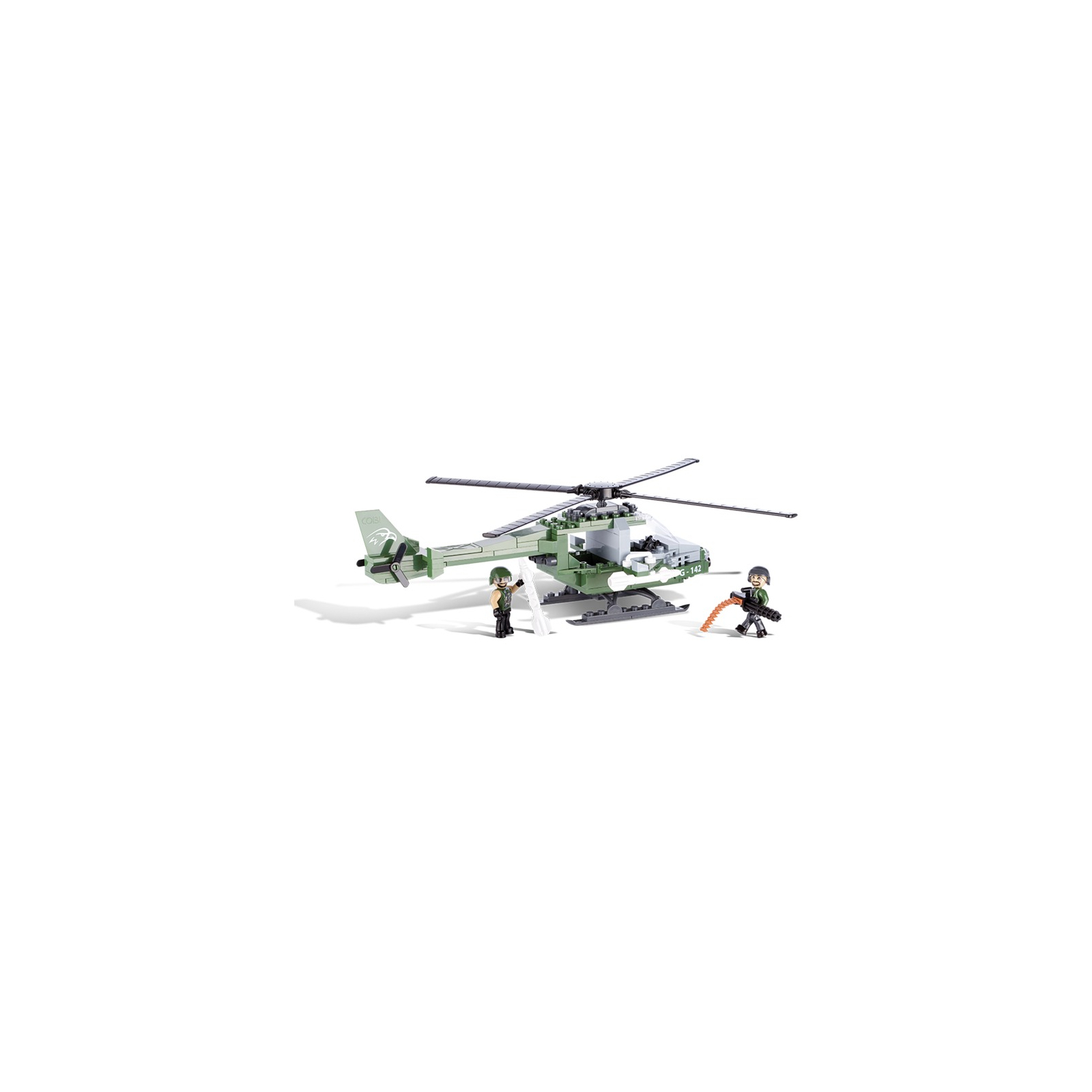 Конструктор Cobi Атакующий вертолет Eagle 150 деталей (COBI-2362) изображение 2