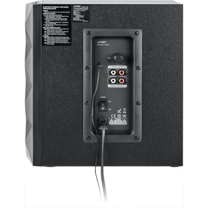 Акустична система F&D A180X black зображення 5