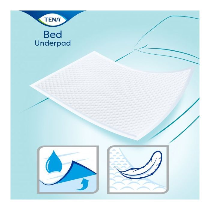 Пеленки для младенцев Tena Bed Plus 60x60 см 30 шт (7322540800746) изображение 3