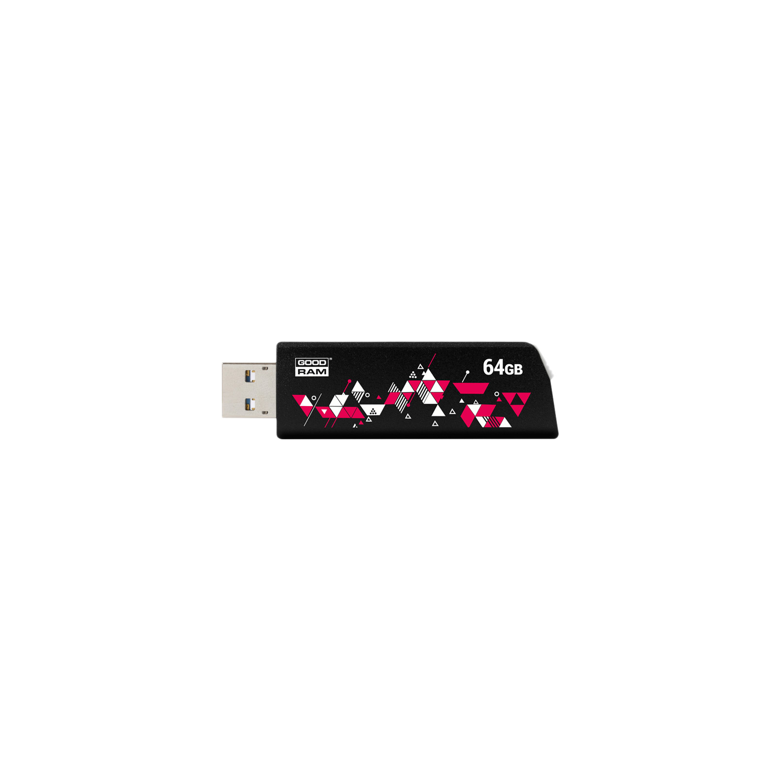 USB флеш накопитель Goodram 64GB UCL3 Click Black USB 3.0 (UCL3-0640K0R11) изображение 2