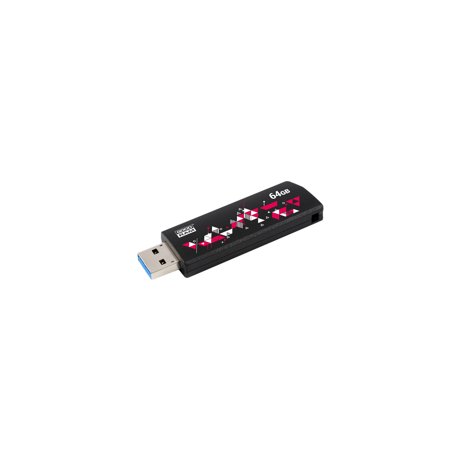 USB флеш накопитель Goodram 64GB UCL3 Click Black USB 3.0 (UCL3-0640K0R11) изображение 3