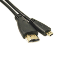 Фото - Кабель Power Plant  мультимедійний HDMI A to HDMI D , 2.0m PowerPlant (KD00AS127 (micro)