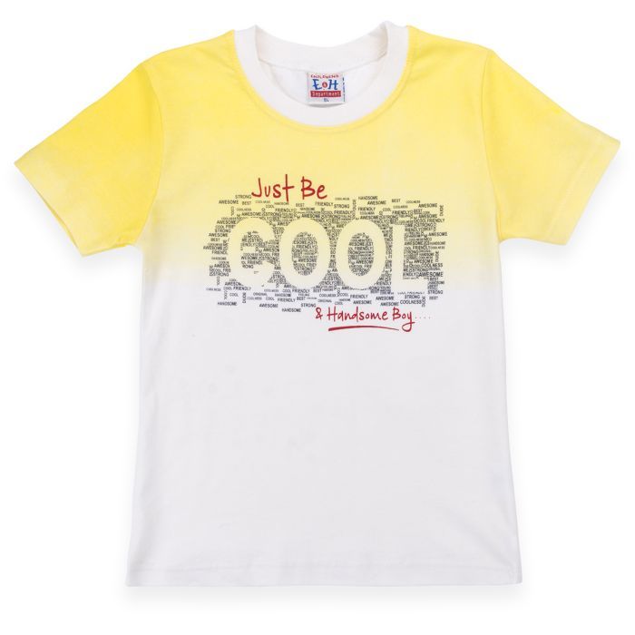 Набор детской одежды Breeze футболка "COOL" с шортами (8867-98B-yellow) изображение 2