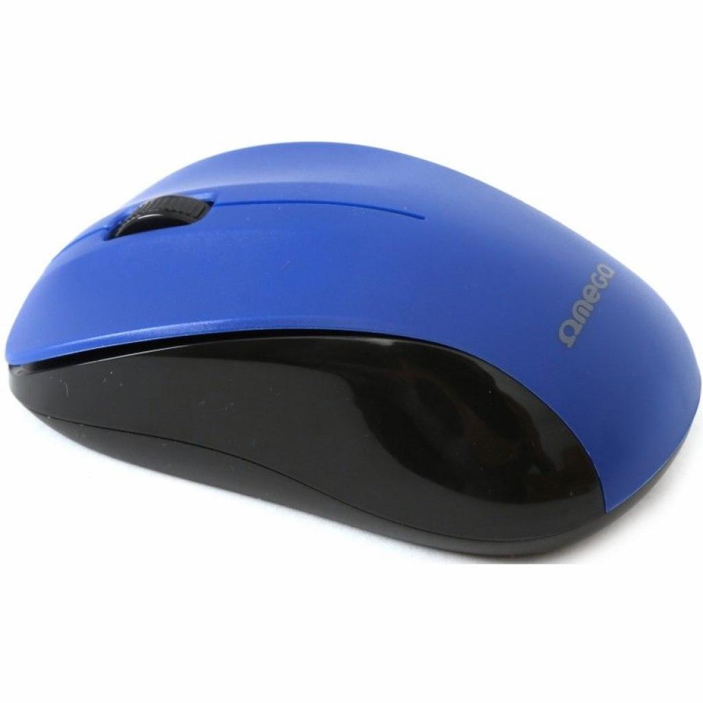Мышка Omega Wireless OM-412 blue (OM0412WBL) изображение 3