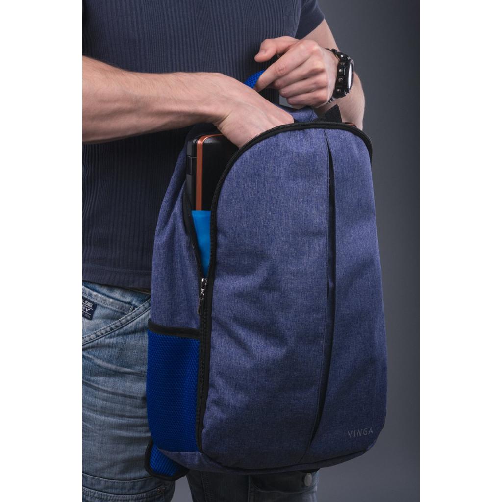 Рюкзак для ноутбука Vinga 15.6" NBP450BL blue (NBP450BL) зображення 11