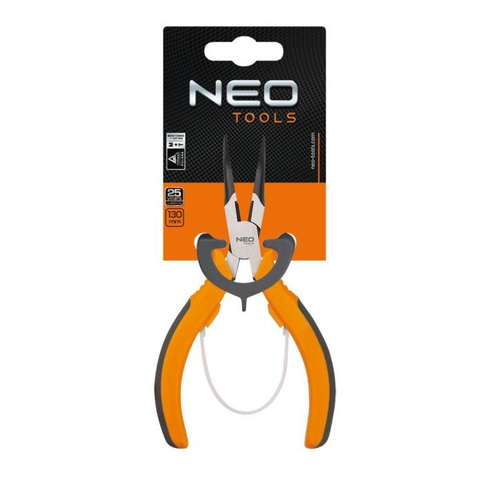 Плоскогубцы Neo Tools удлинённые выгнутые прецизионные, 140 мм (01-103) изображение 2