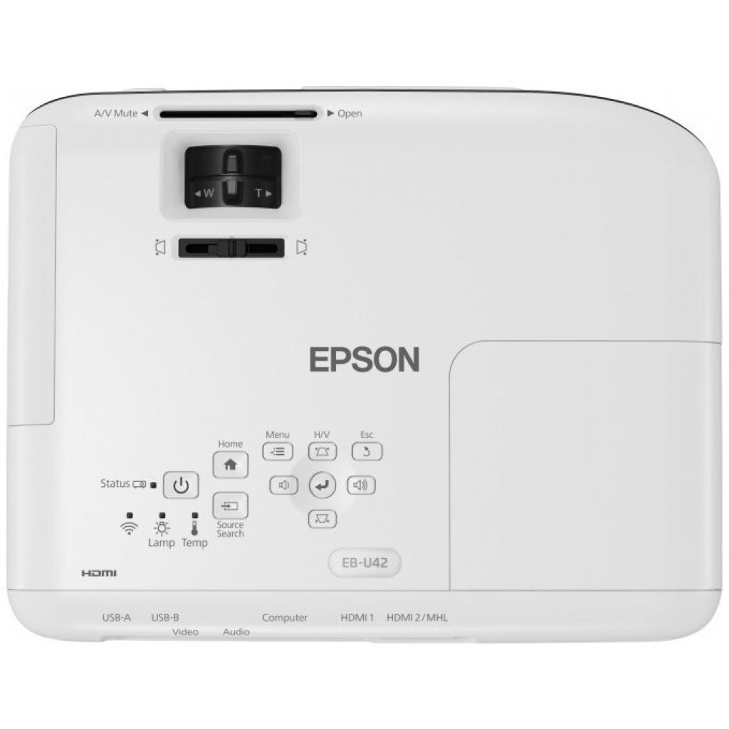 Проектор Epson EB-U42 (V11H846040) зображення 5