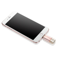 USB флеш накопичувач Apacer 16GB AH190 Rose Gold USB 3.1/Lightning (AP16GAH190H-1) зображення 5