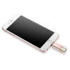 USB флеш накопичувач Apacer 16GB AH190 Rose Gold USB 3.1/Lightning (AP16GAH190H-1) зображення 5