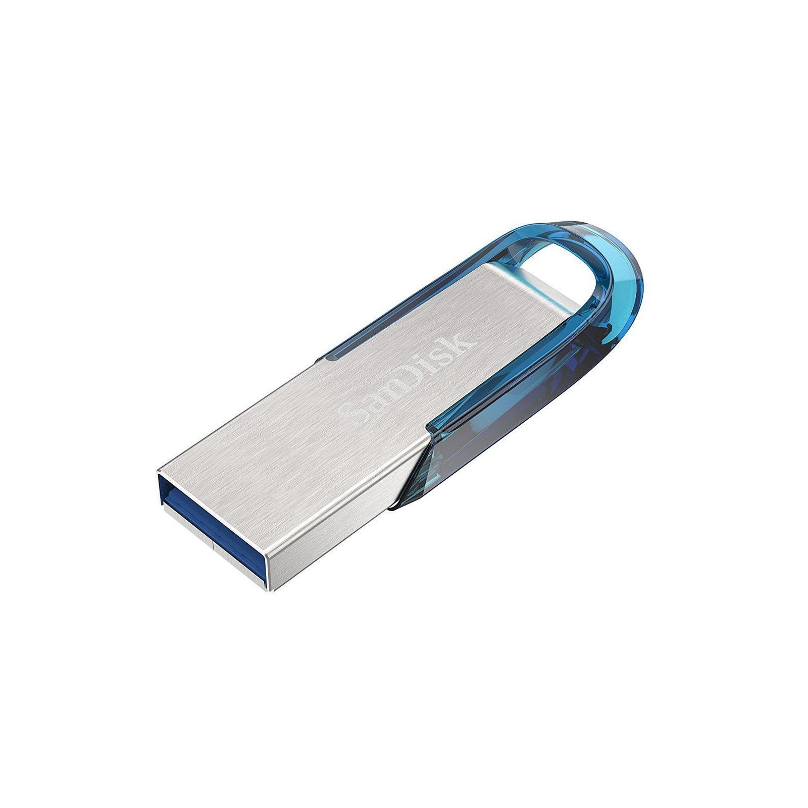 USB флеш накопитель SanDisk 128GB Ultra Flair Blue USB 3.0 (SDCZ73-128G-G46B) изображение 2