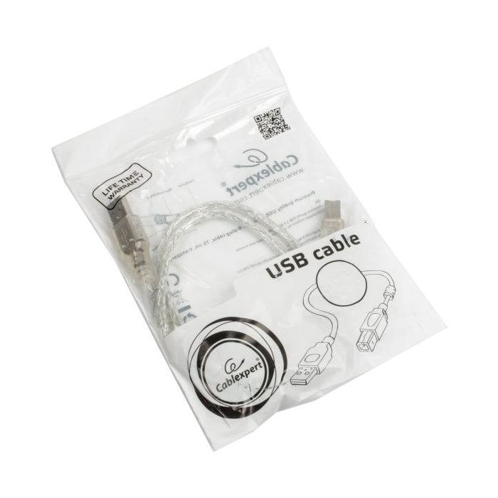 Кабель для принтера USB 2.0 AM/BM 3.0m Cablexpert (CCF-USB2-AMBM-TR-10) изображение 2