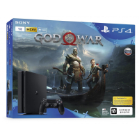 Игровая консоль Sony PlayStation 4 Slim 1Tb Black (God of War) (9385172) изображение 9