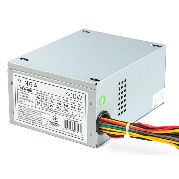 Блок питания Vinga 400W ОЕМ (SFX-400) изображение 3