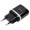 Зарядний пристрій HOCO C12 2*USB, 2.4A, Black (65596) зображення 2