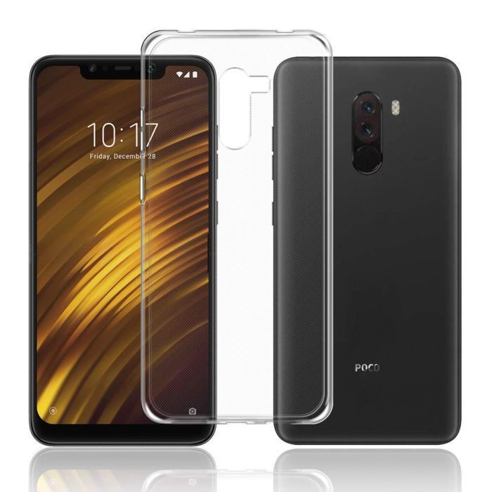 Чехол для мобильного телефона Laudtec для Xiaomi Pocophone F1 Clear tpu (Transperent) (LC-XPF1) изображение 5