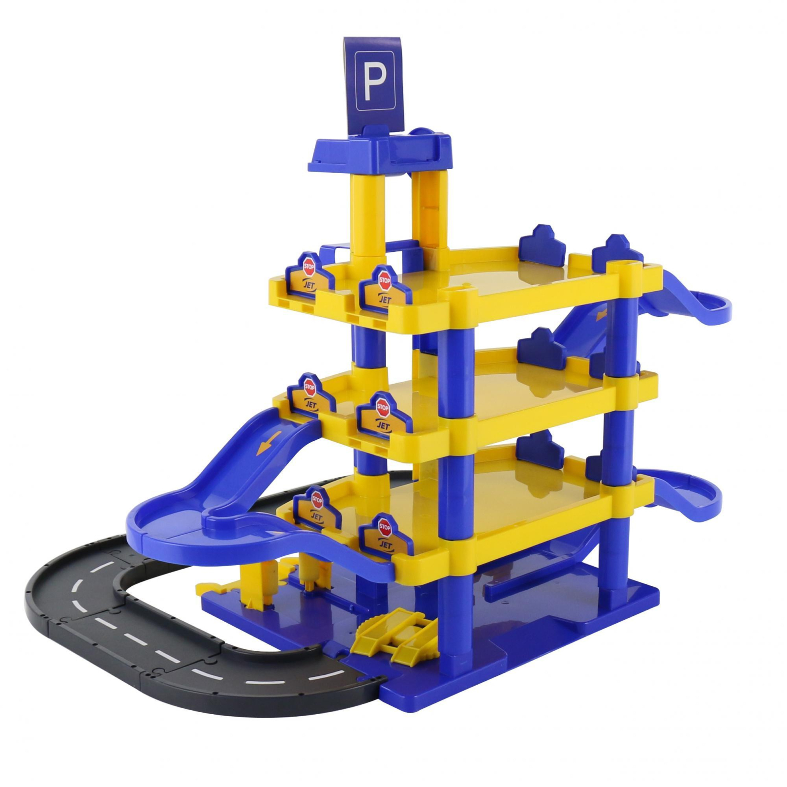 Игровой набор Polesie Паркинг JET 4-уровневый с дорогой (40220) изображение 5