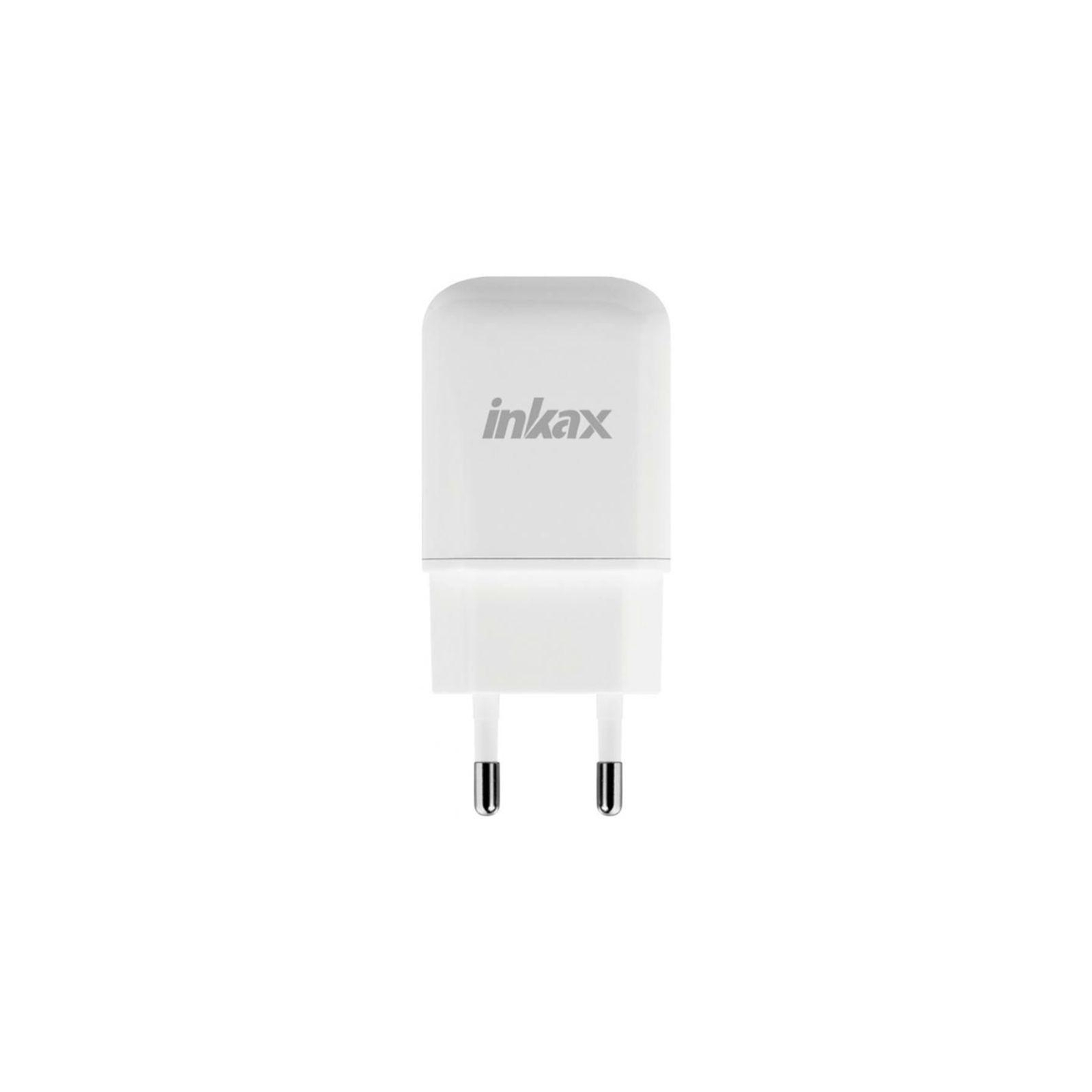 Зарядний пристрій Inkax CD-24 Travel charger + Type-C cable 1USB 2.1A White (F_72204)
