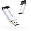 USB флеш накопитель eXceleram 64GB H2 Series White/Black USB 2.0 (EXU2H2W64)