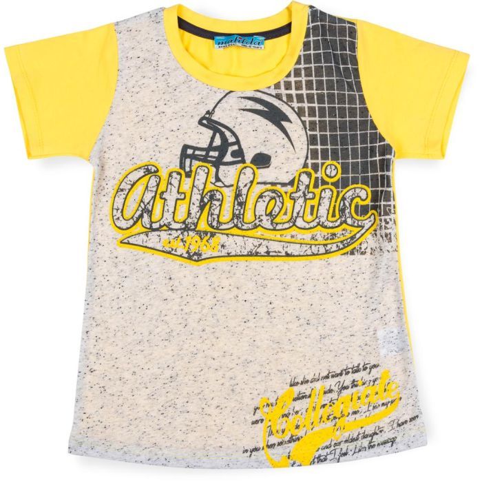 Піжама дитяча Matilda "ATHLETIC" (8778-128B-yellow) зображення 2