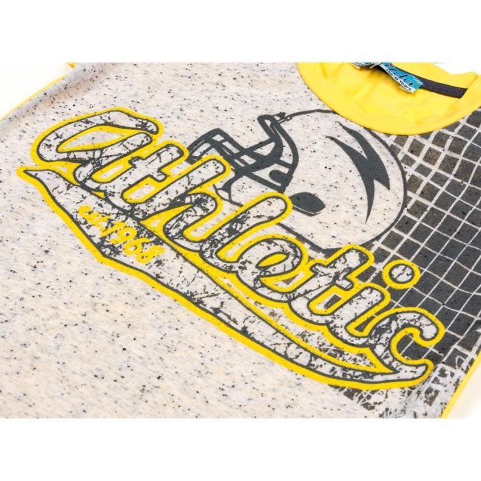 Піжама дитяча Matilda "ATHLETIC" (8778-128B-yellow) зображення 9