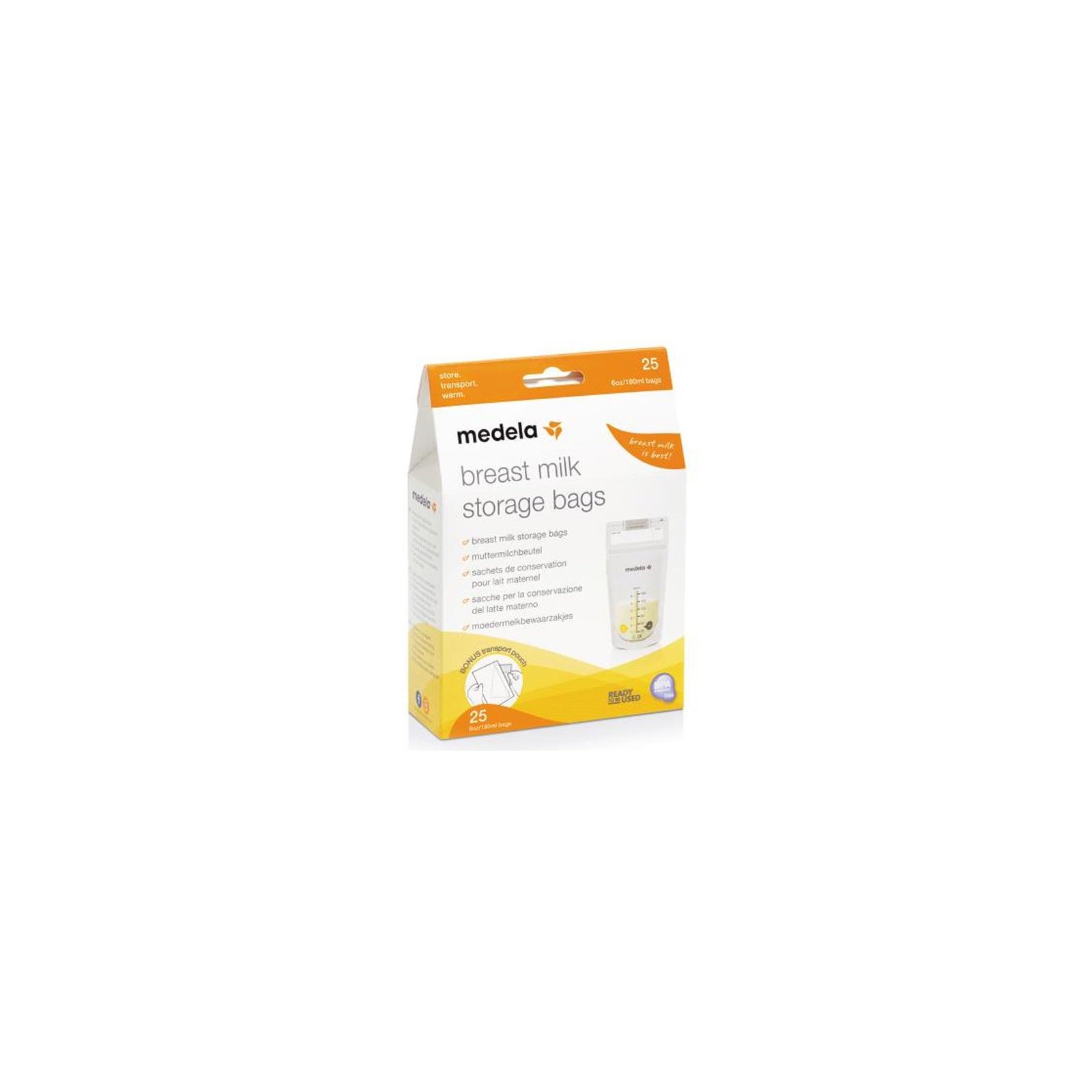 Пакет для зберігання грудного молока Medela 25 шт (008.0406) зображення 2