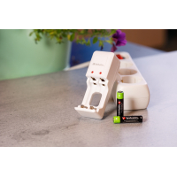Зарядное устройство для аккумуляторов Verbatim Compact Charger EU Plug + 2*ААА (49944) изображение 3