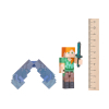 Фігурка для геймерів Jazwares Minecraft Alex with Elytra Wings серия 4 (16492M) зображення 4