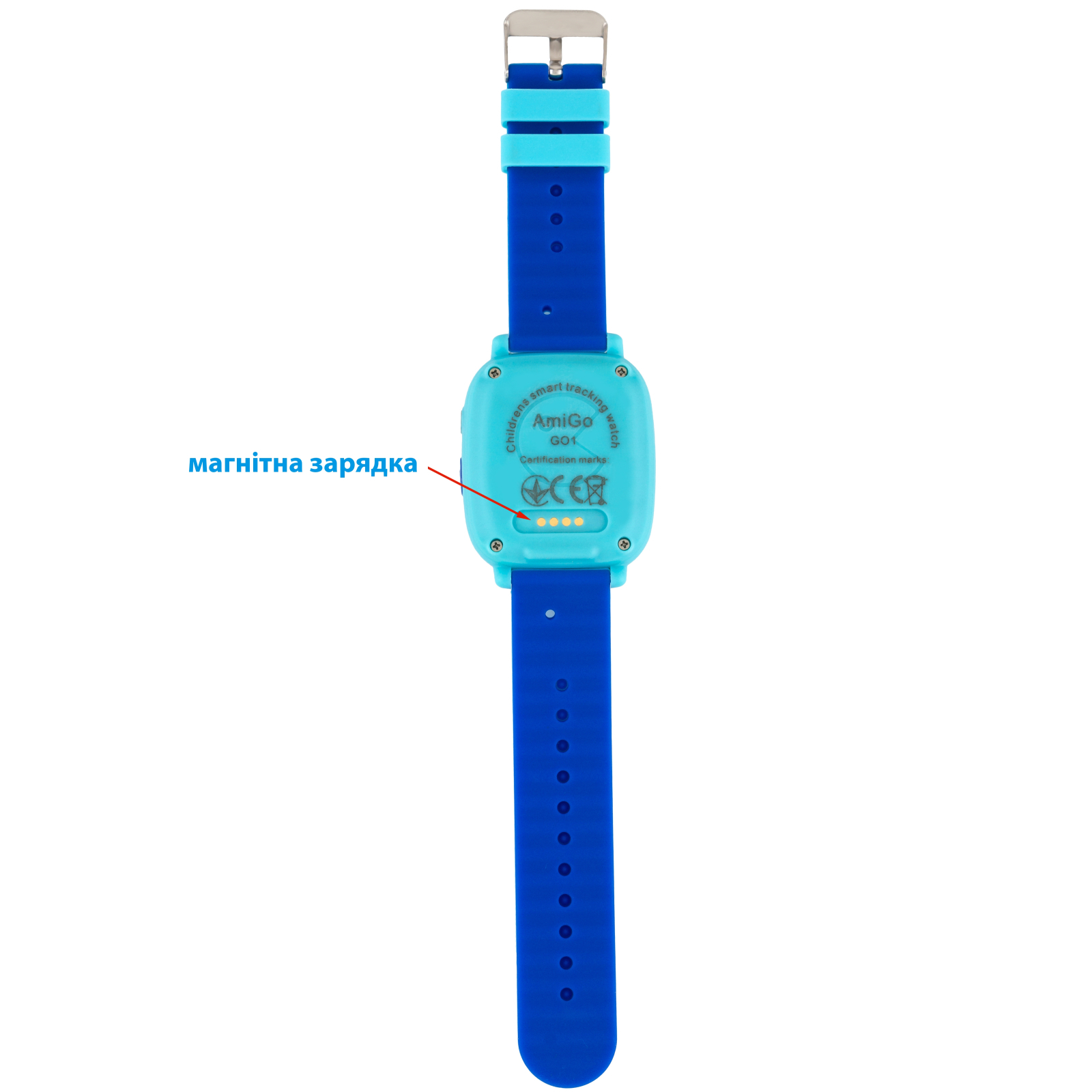 Смарт-часы Amigo GO001 GLORY iP67 Blue-Yellow (976266) изображение 10
