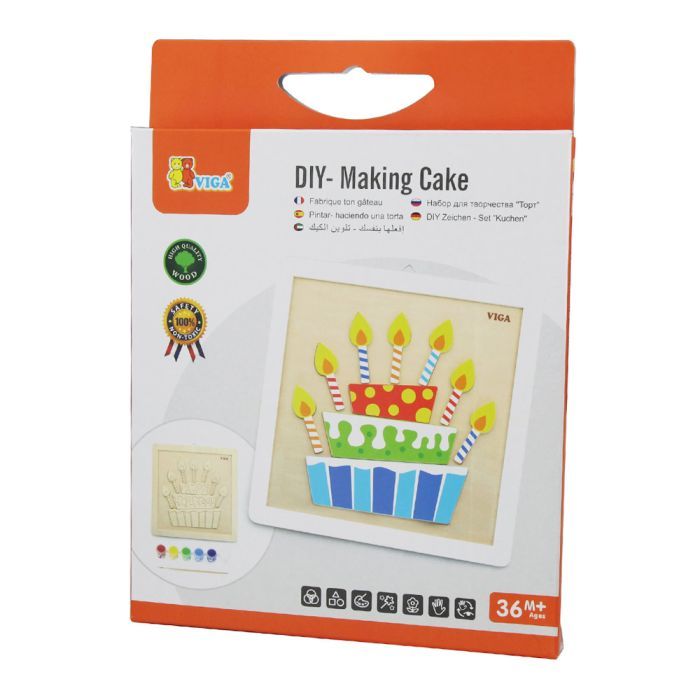 Набор для творчества Viga Toys Своими руками. Торт (50684)