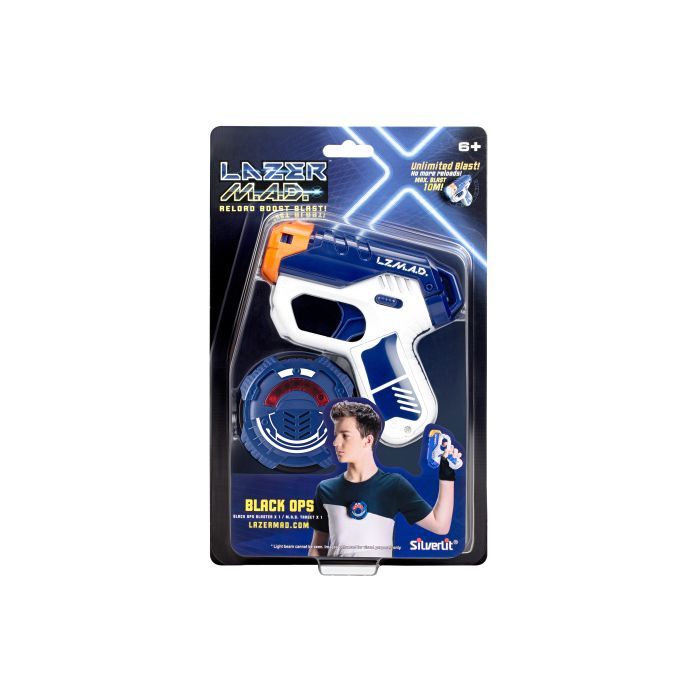 Іграшкова зброя Silverlit Lazer M.A.D. Black Ops (мини-бластер, мишень) (LM-86861) зображення 9