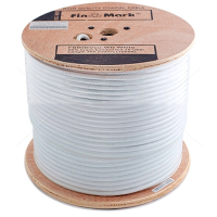 Photos - Electrical Wire & Cable FinMark Кабель телевізійний  RG-690 Cu, white, 305м (F690BVcu-WB whit (медь)