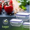 Пищевой контейнер Bager Cook&Lock квадрат 1.1 л (BG-556) изображение 3