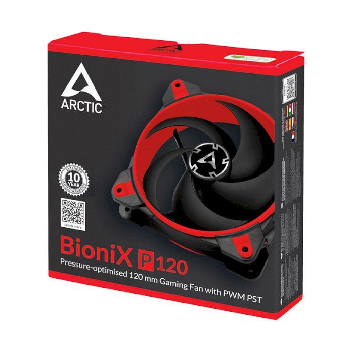 Кулер для корпуса Arctic BioniX P120 White (ACFAN00116A) изображение 4