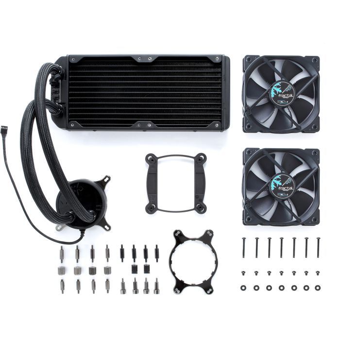 Система жидкостного охлаждения Fractal Design Celsius S24 Blackout (FD-WCU-CELSIUS-S24-BKO) изображение 12