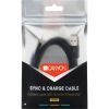 Дата кабель USB 2.0 AM to Lightning 1.0m Black Canyon (CNE-CFI3B) изображение 3