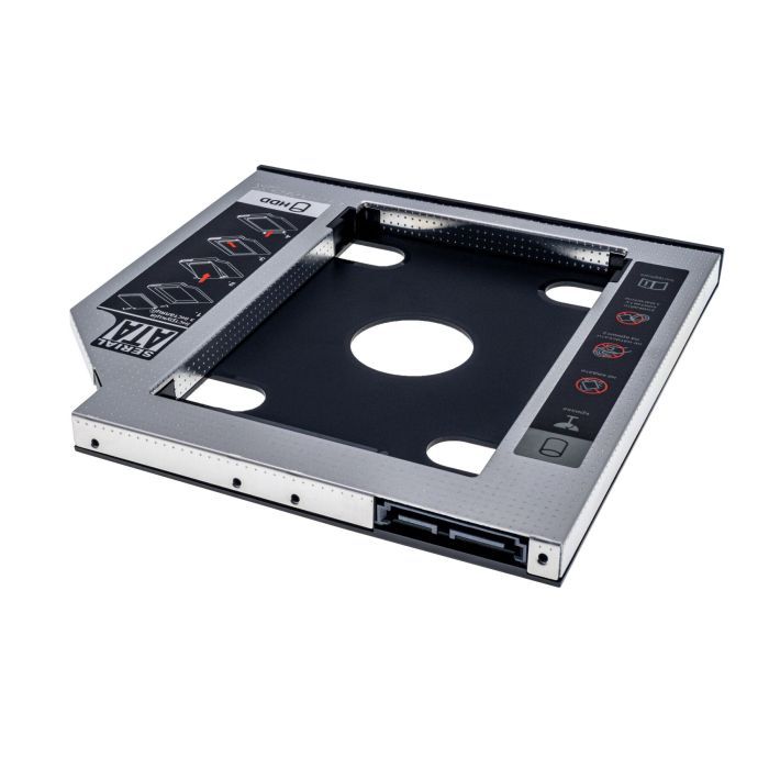 Фрейм-переходник Grand-X HDD 2,5'' SATA2/SATA3 Slim 9,5mm (HDC-24С) изображение 2