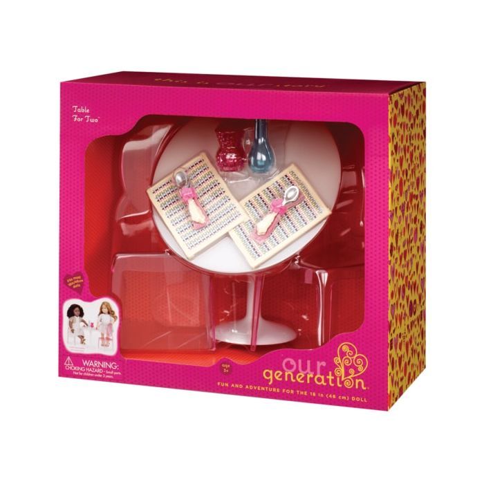 Игровой набор Our Generation Стол и стулья (BD37268Z) изображение 4