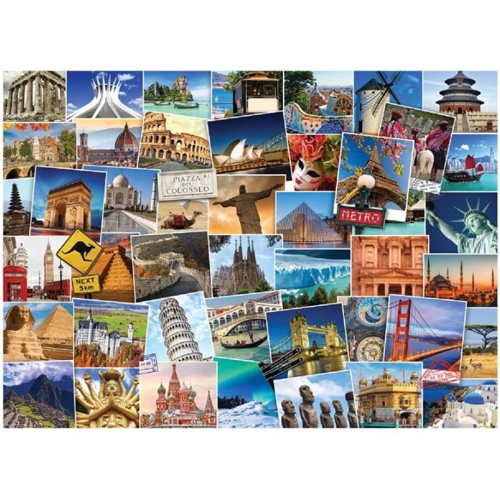 Пазл Eurographics Дорогами світу 1000 елементів (6000-0751) зображення 2