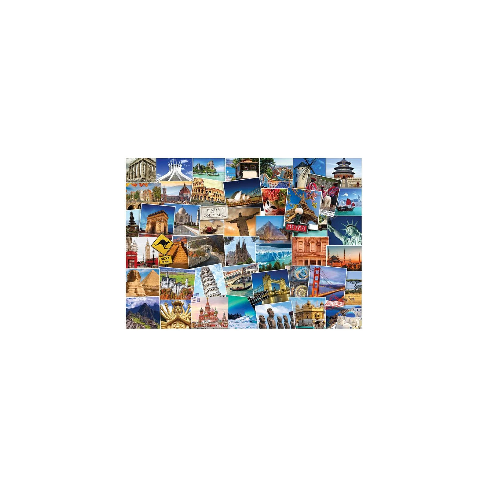 Пазл Eurographics Дорогами мира, 1000 элементов (6000-0751) изображение 2