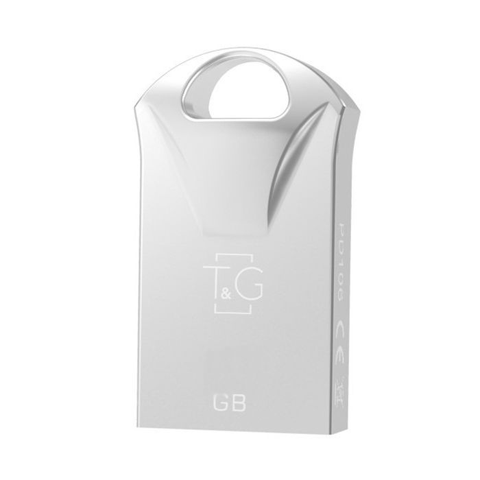 USB флеш накопитель T&G 64GB 106 Metal Series Silver USB 2.0 (TG106-64G)
