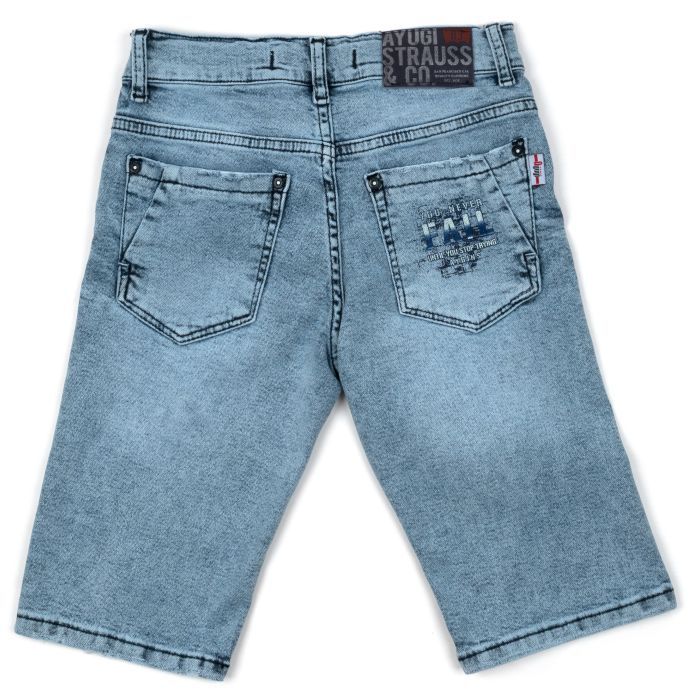 Шорты детские A-Yugi джинсовые (5260-146B-blue) изображение 2