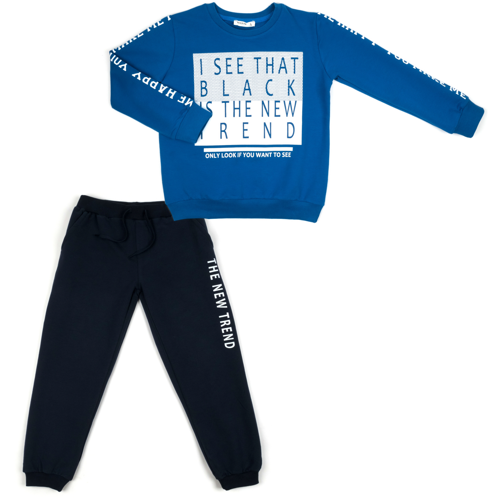 Набор детской одежды Breeze THE NEW TREND (11396-140B-blue)