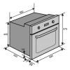 Духовой шкаф Ventolux CHESTER 6 TC (BK) изображение 7