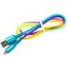 Дата кабель USB 2.0 AM to Lightning 1.0m rainbow Dengos (NTK-L-SET-RAINBOW)