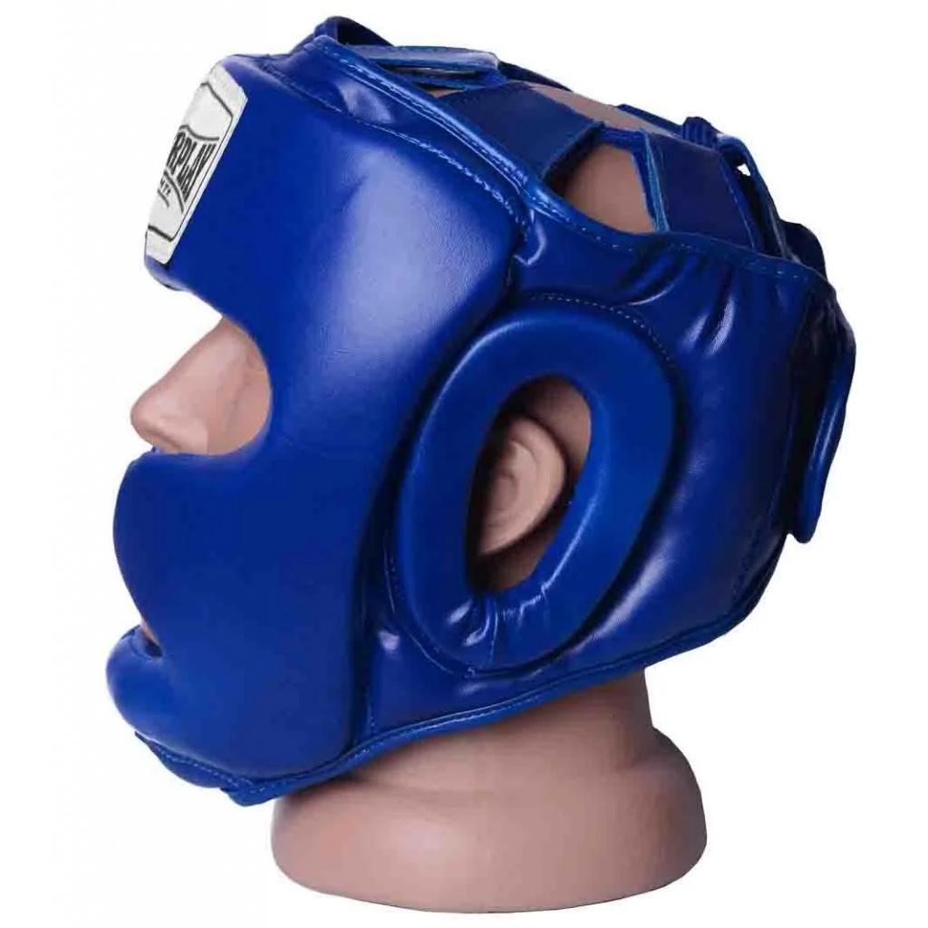 Боксерский шлем PowerPlay 3043 L Blue (PP_3043_L_Blue) изображение 4