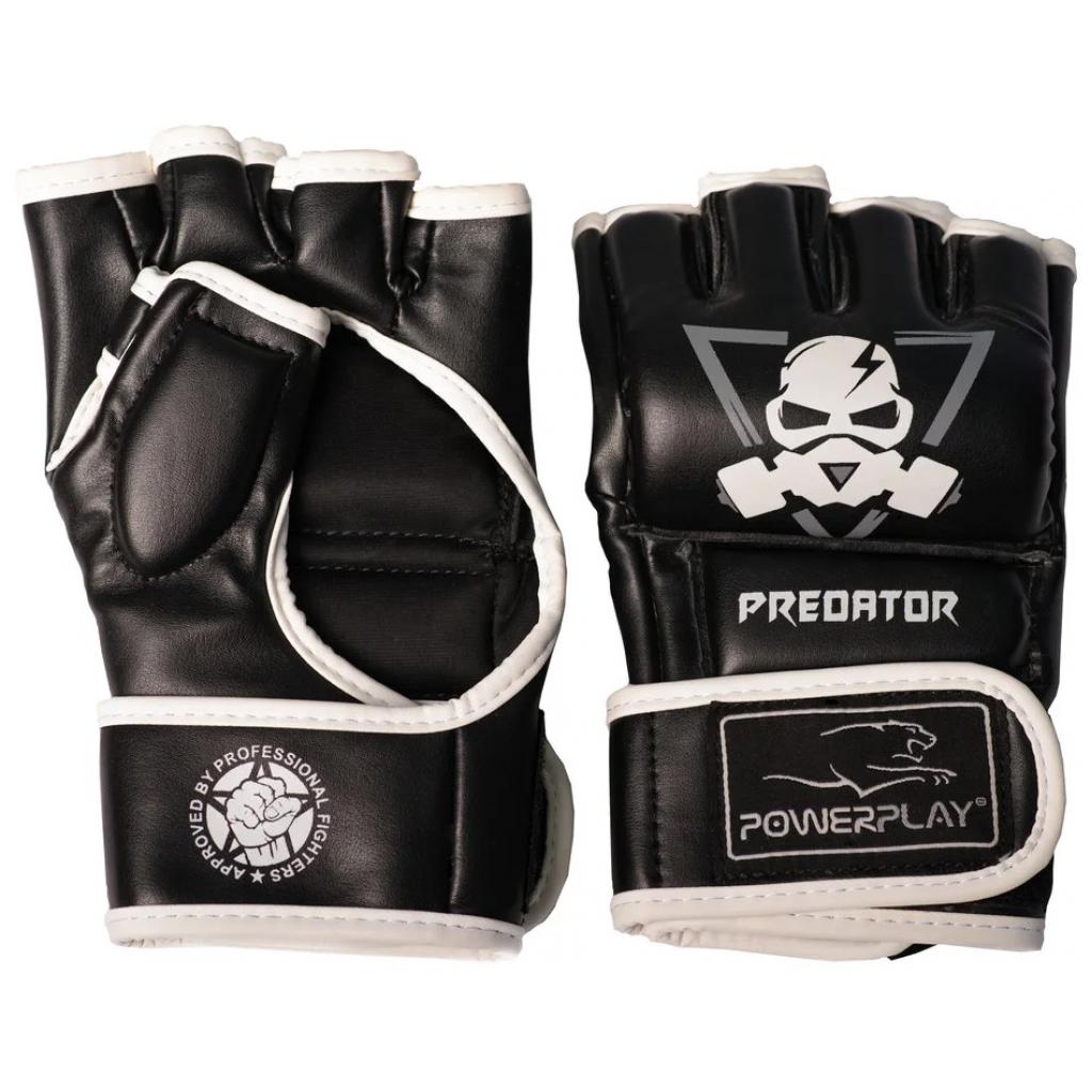 Перчатки для MMA PowerPlay 3056 А L Black/White (PP_3056A_L_Black)