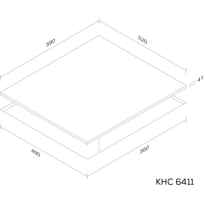 Варочная поверхность Kernau KHC 6411 изображение 2