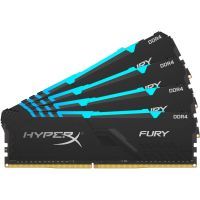 Модуль памяти для компьютера DDR4 32GB (4x8GB) 3600 MHz HyperX Fury RGB Kingston Fury (ex.HyperX) (HX436C17FB3AK4/32) изображение 4