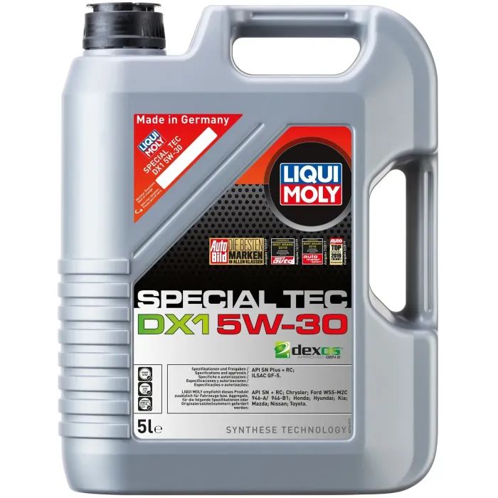 Моторное масло Liqui Moly Special Tec DX1 5W-30 20л. (3767)